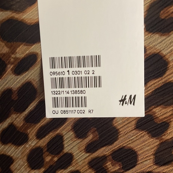 H&M Leopard Mini Dress (Small) - Picture 2 of 4